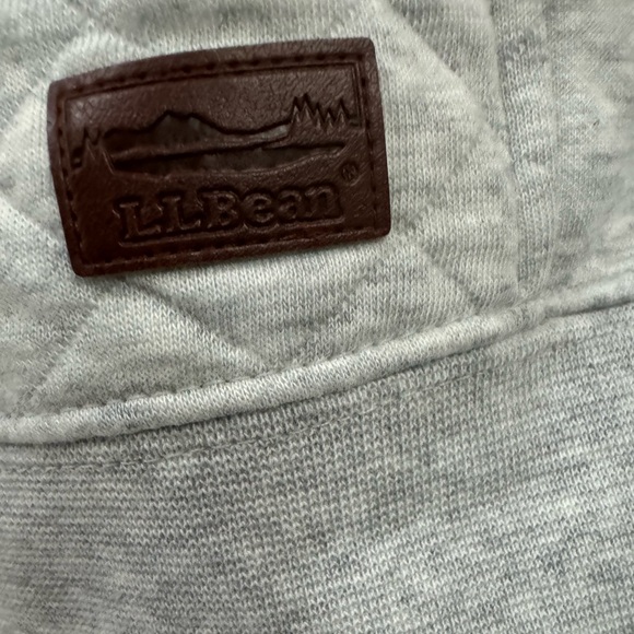 NWT LL Bean Quilted Full Zip Sweatshirt 2024 - Picture 3 of 9